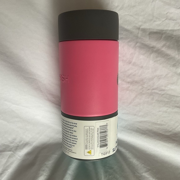 NEW Toadfish Insulated Stainless Steel Non-Tipping Can Cooler Bubblegum Pink - Picture 3 of 8